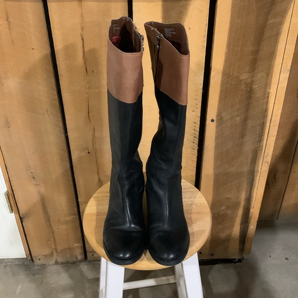 Etienne Aigner Wide Shaft Riding Boots - Picture 3 of 10